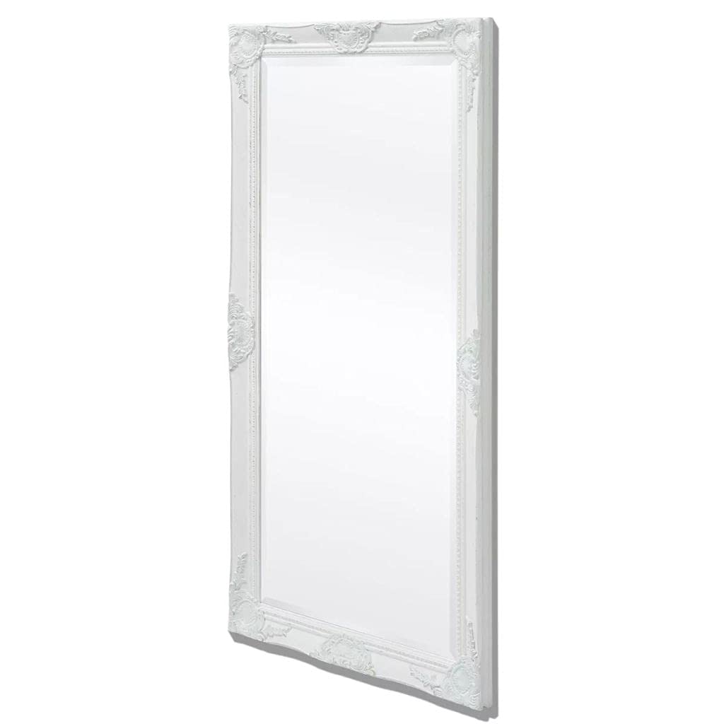 Farmhouse Decorative Wooden Full Length Mirror - 47.2