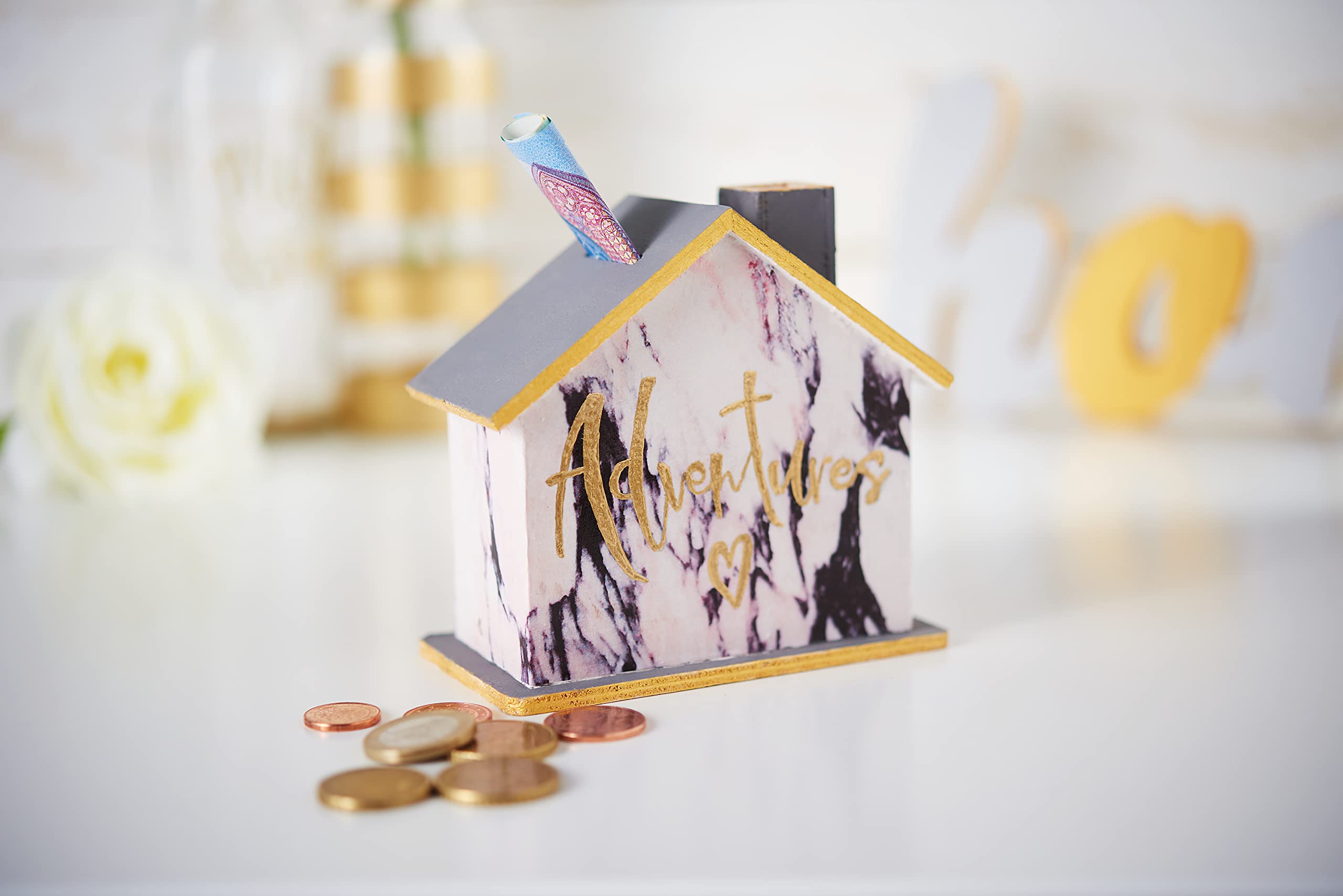VBS Home Money Box - Premium Cash Saving Box for Kids & Adults - Perfect for Piggy Bank, Allowance Savings, and Gift Money Storage
