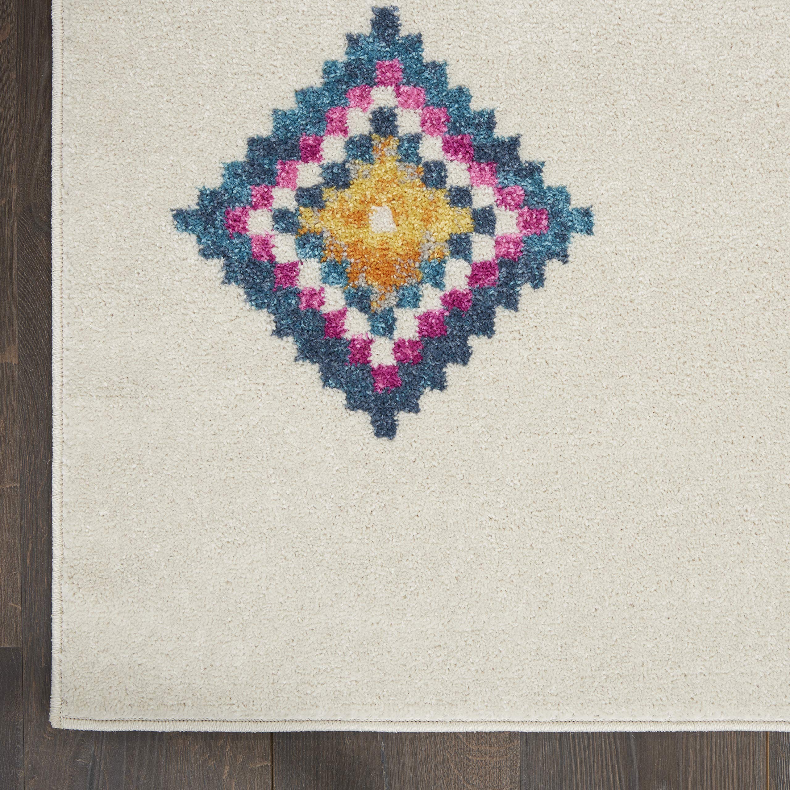Nourison Passion Transitional Ivory/Multi 2'2