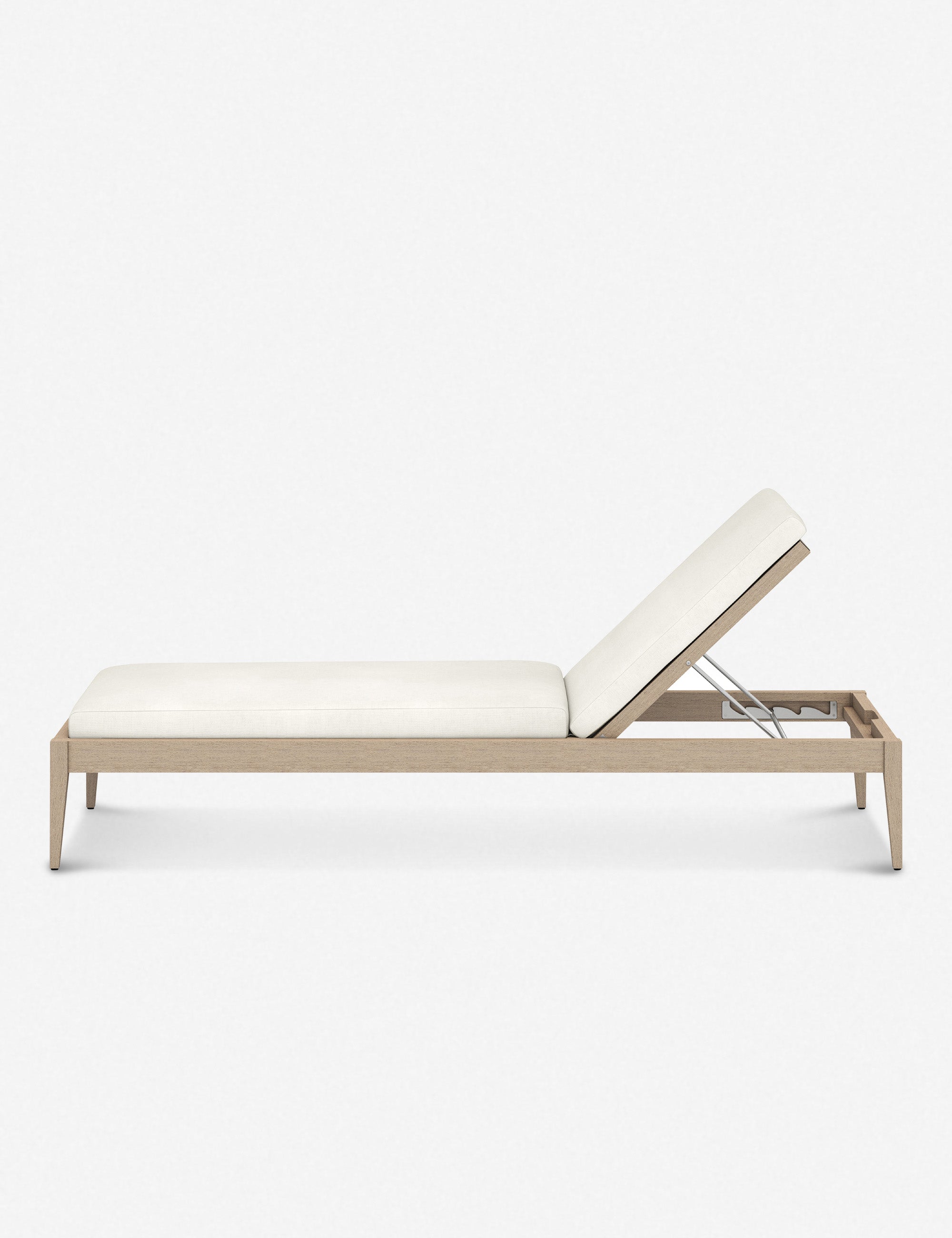 Cadenza Indoor Outdoor Chaise Lounge - Modern Patio Furniture for Poolside, Garden, and Backyard Relaxation