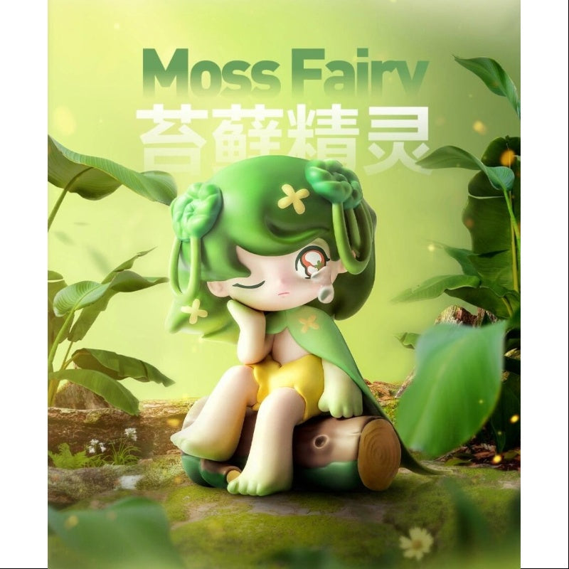 AZURA Spring Fantasy Series Moss Fairy - Enchanted Garden Decor for Home, Fairy Garden & Terrarium Scenes | Perfect for Indoor & Outdoor Use