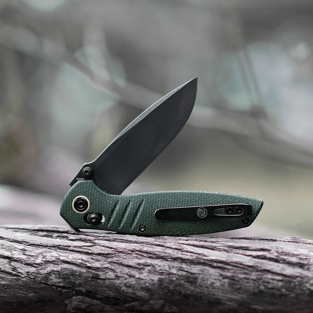 Corsair CS29NPMN Crossbar Lock Folding Knife - 3.25