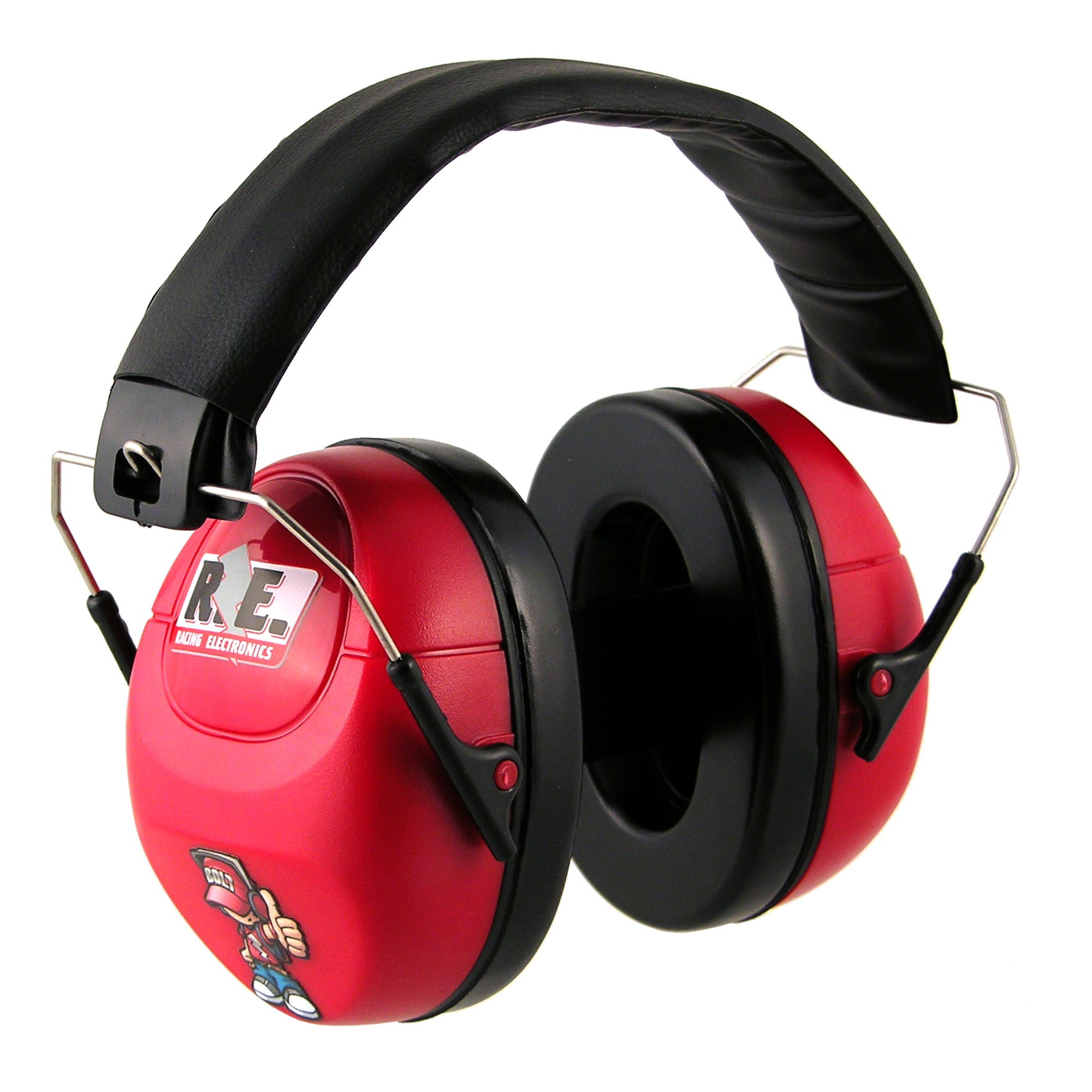 Child Hearing Protector - Noise Cancelling Ear Muffs for Kids (Red) - Perfect for School, Concerts, Fireworks & Loud Events