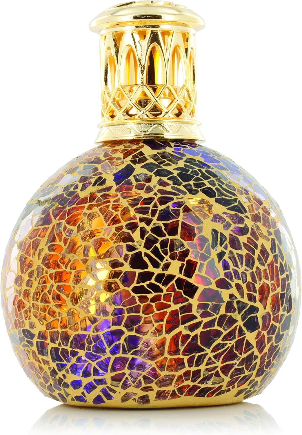 Ashleigh & Burwood Golden Sunset Fragrance Lamp - Premium Home & Kitchen Aromatherapy Oil Diffuser for Relaxation | Perfect for Living Room, Bedroom, and Office Spaces