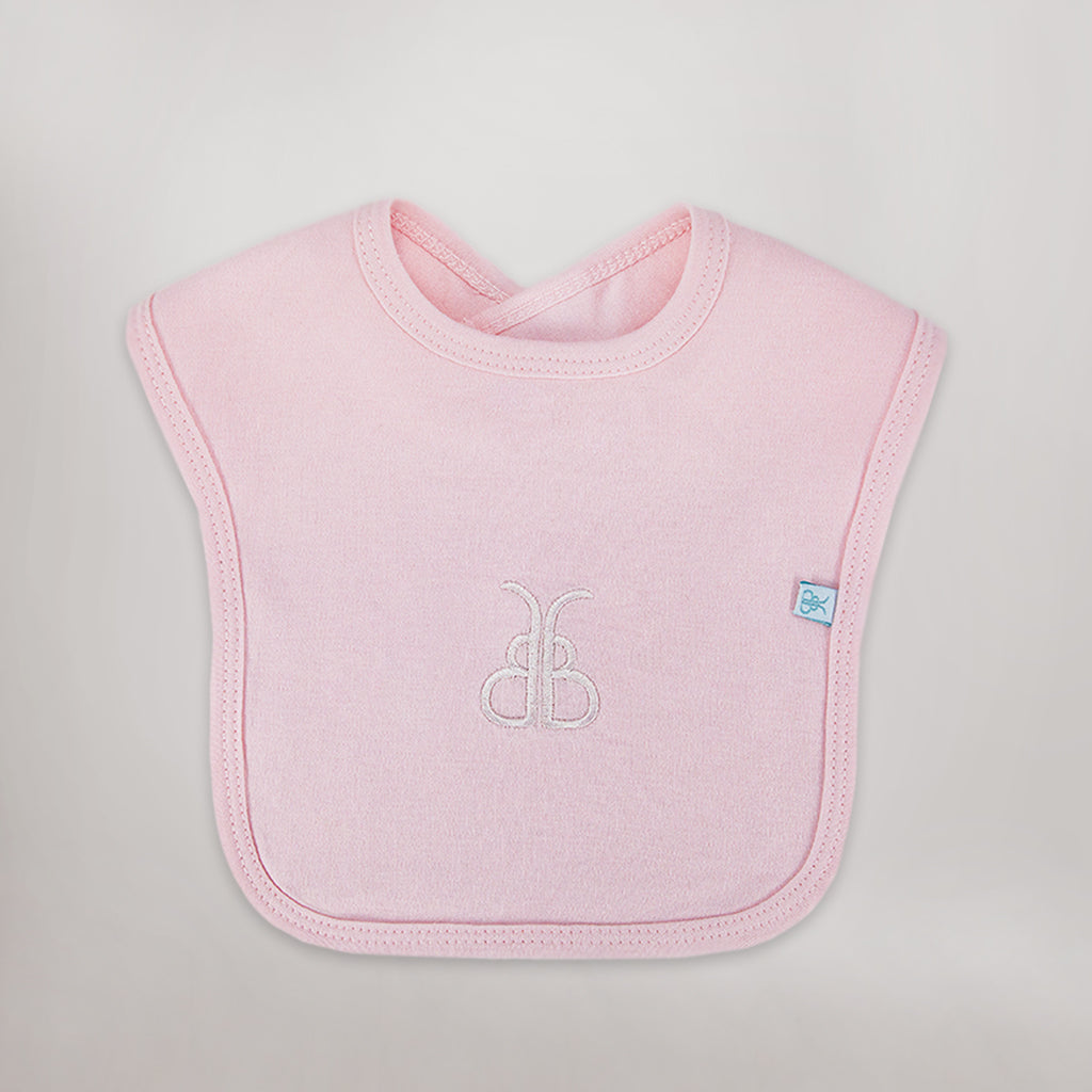 Pink Ice Cream Cone Bib for Babies & Toddlers - Soft & Adjustable Drool Bibs for Messy Eating, Feeding, and Teething - Perfect for Ice Cream, Yogurt, and Snack Time