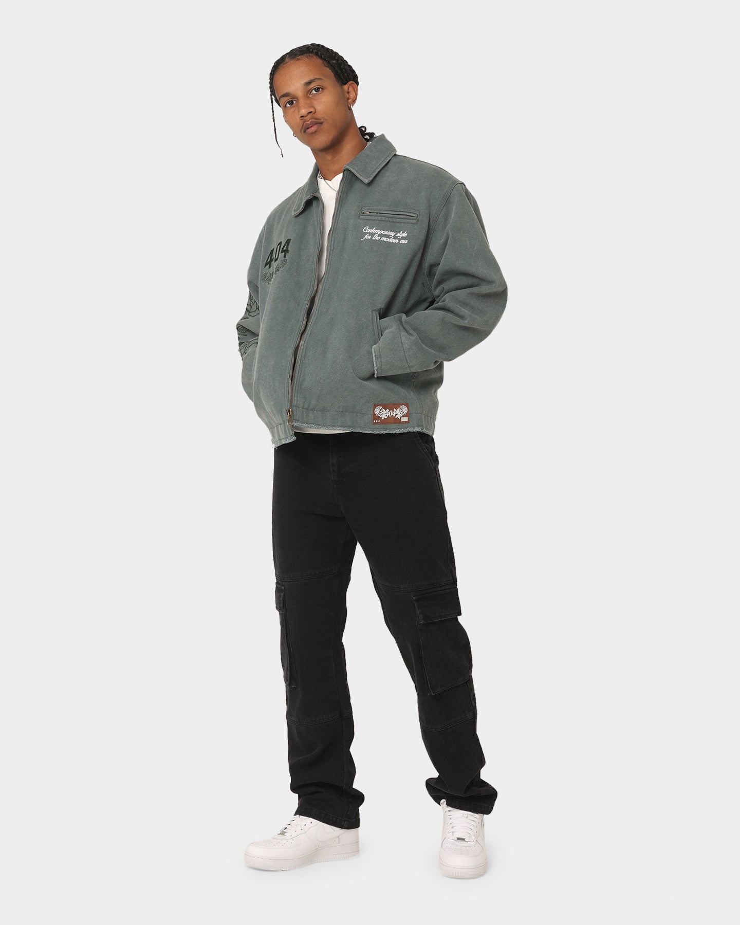 Florence Work Jacket for Men & Women - Durable Green Workwear with Multiple Pockets - Perfect for Construction, Outdoor Jobs & Casual Wear