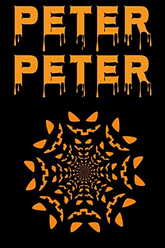 Peter Peter Pumpkin Eater Halloween Notebook - 6x9 Inch Pumpkin Flower Design Writing Journal with 100 No-Bleed Pages - Perfect for Spooky Season Journaling, Halloween Gift Ideas & Fall Note Taking