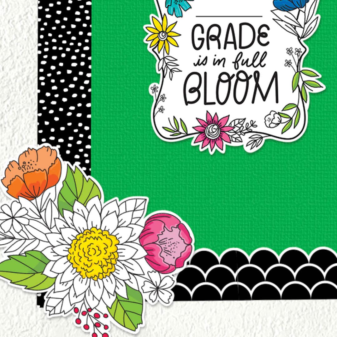 CTP Black Scallops EZ Border - 12ft Decorative Bulletin Board Trim for Classroom Decor, School & Office (Creative Teaching Press 10674) - Perfect for Bulletin Boards, Wall Displays & DIY Projects