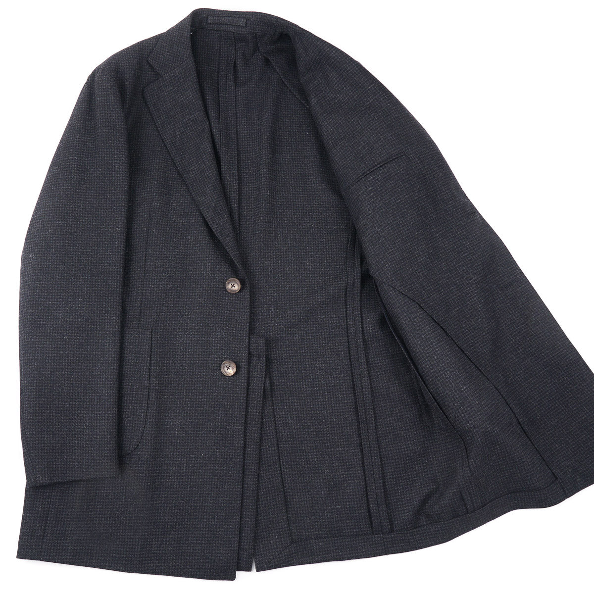 Finamore Premium Soft Constructed Wool Overcoat for Men - Warm Winter Coat with Tailored Fit - Perfect for Business, Office & Formal Occasions