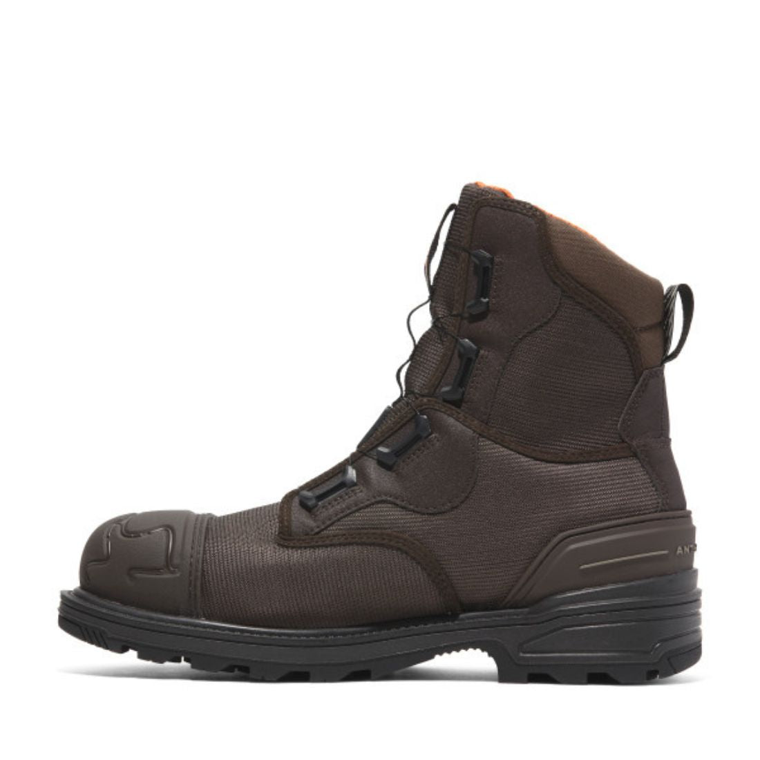Timberland PRO Magnitude BOA® Men's 8 Waterproof Composite Toe Work Boots - Slip Resistant & Electrical Hazard Safety Shoes for Construction, Hiking & Outdoor Work (Brown, TB0A66MKELE)
