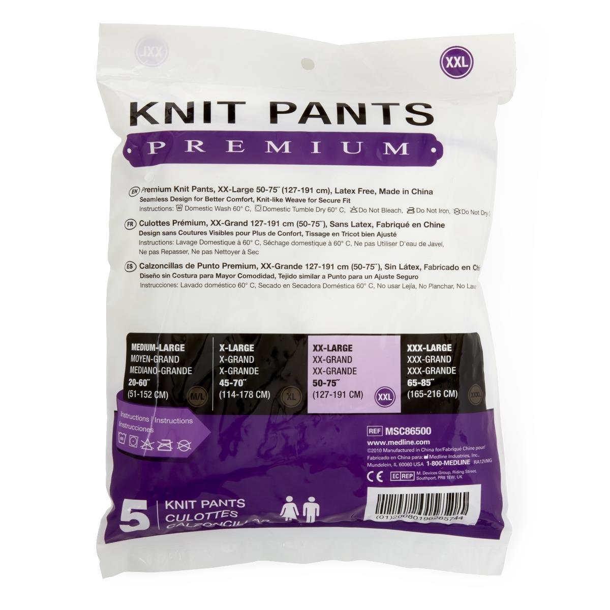 Premium Knit Incontinence Underwear for Women & Men - Soft, Absorbent & Leak-Proof - Comfortable for Day & Night Use - Ideal for Active Lifestyles, Travel & Post-Surgery Care
