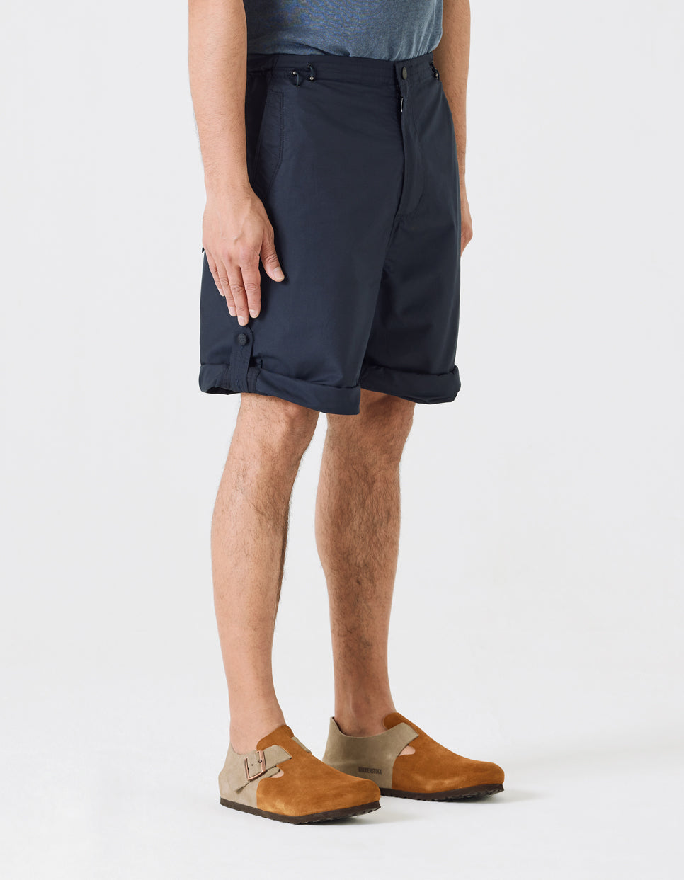 Original 4037 Loose Fit Snoshorts in Navy Blue - Comfortable Casual Shorts for Men, Perfect for Summer, Beach, and Outdoor Activities