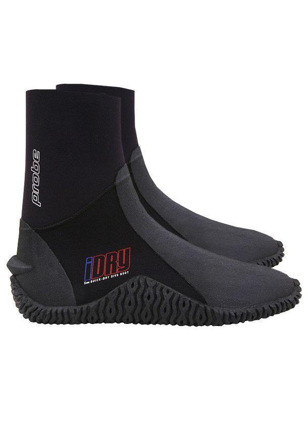 iDRY Classic 5mm Rubber Sole Boots for Men & Women - Waterproof, Slip-Resistant, Warm Winter Boots for Outdoor, Fishing, Hunting, and Snow Activities