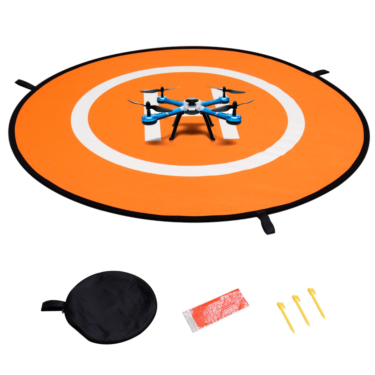 QWORK Double Sided Helicopter Landing Mat - 43