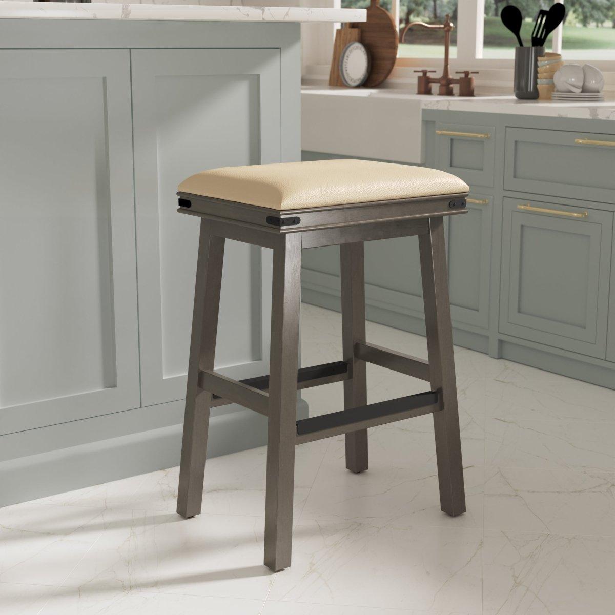 Premium Cortez Bonded Leather Stool - 24