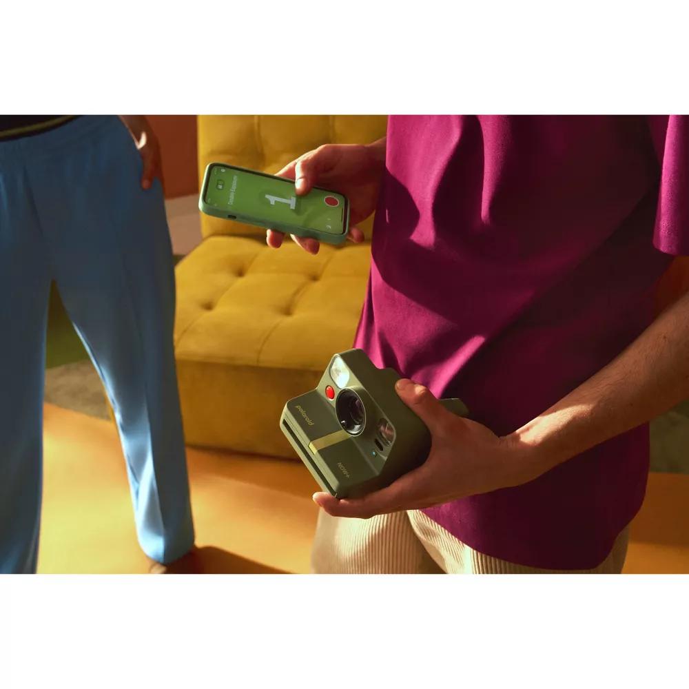 Polaroid NOW+ Generation 2 Instant Camera (Forest Green) - Vintage Style Instant Film Camera with Bluetooth & App Control - Perfect for Travel, Parties, and Creative Photography
