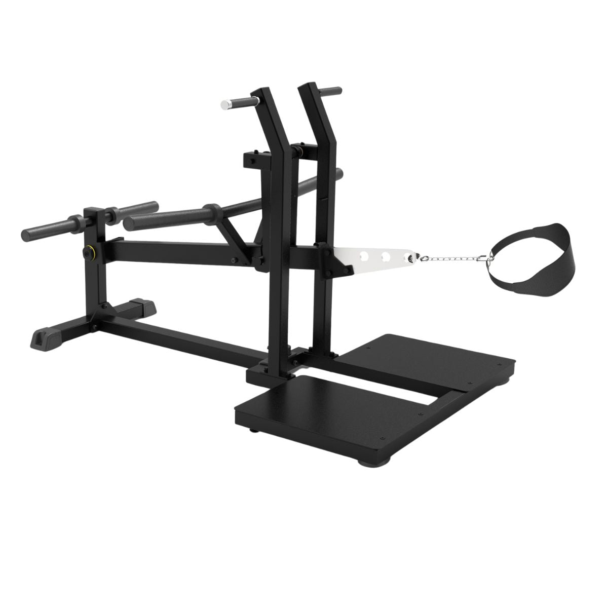 Gronk Fitness Belt Squat Machine - Plate Loaded Strength Training Equipment for Home Gym | Leg Day & Lower Body Workout