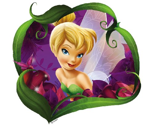 Tinkerbell Fairy Edible Cupcake Toppers - 24pcs Disney-Inspired Baking Decorations for Birthday Cakes, Baby Showers & Party Desserts