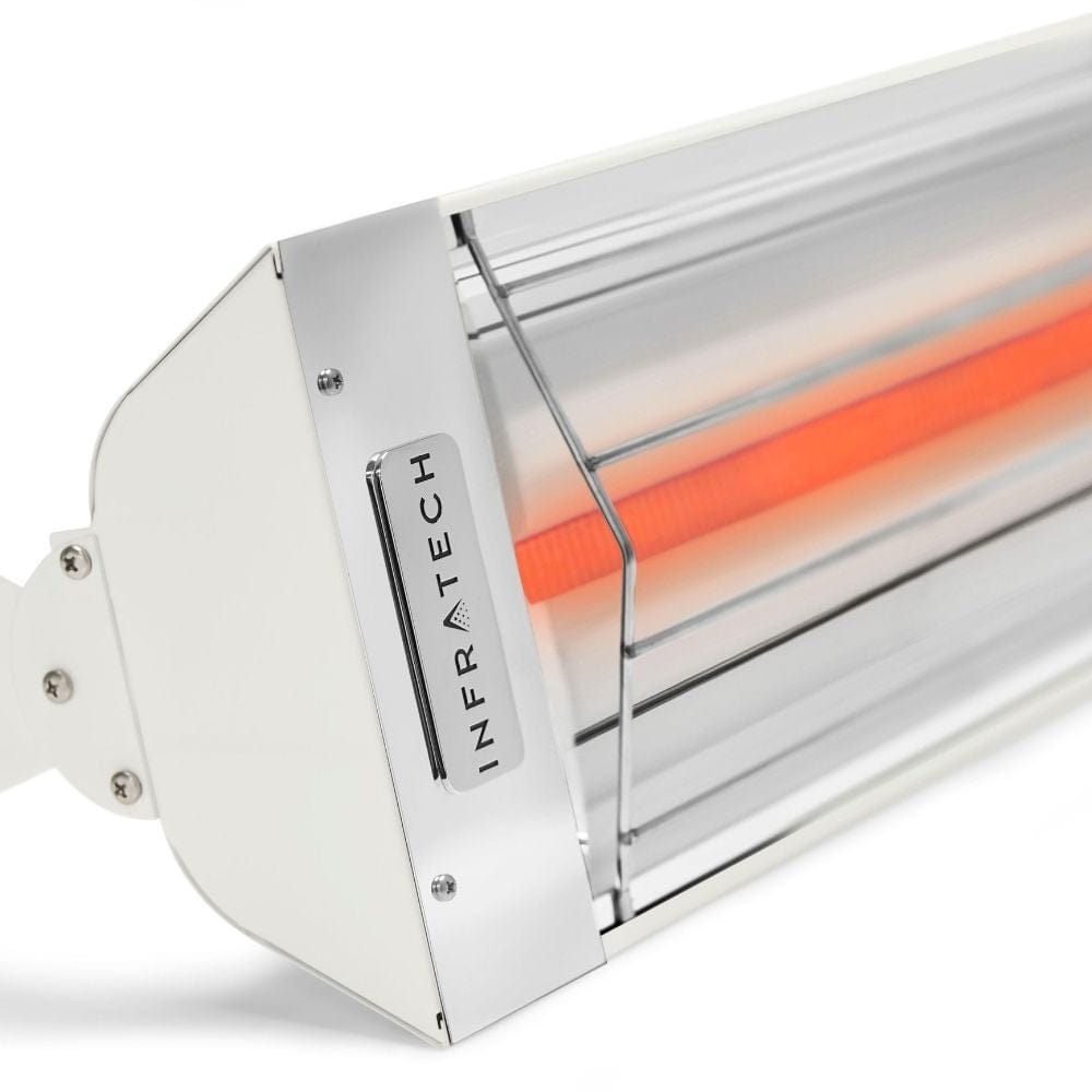 Infratech WD Series 48 Inch 5200W Dual Element Infrared Electric Heater for Indoor & Outdoor Spaces - Patio, Garage, Warehouse, and Commercial Heating