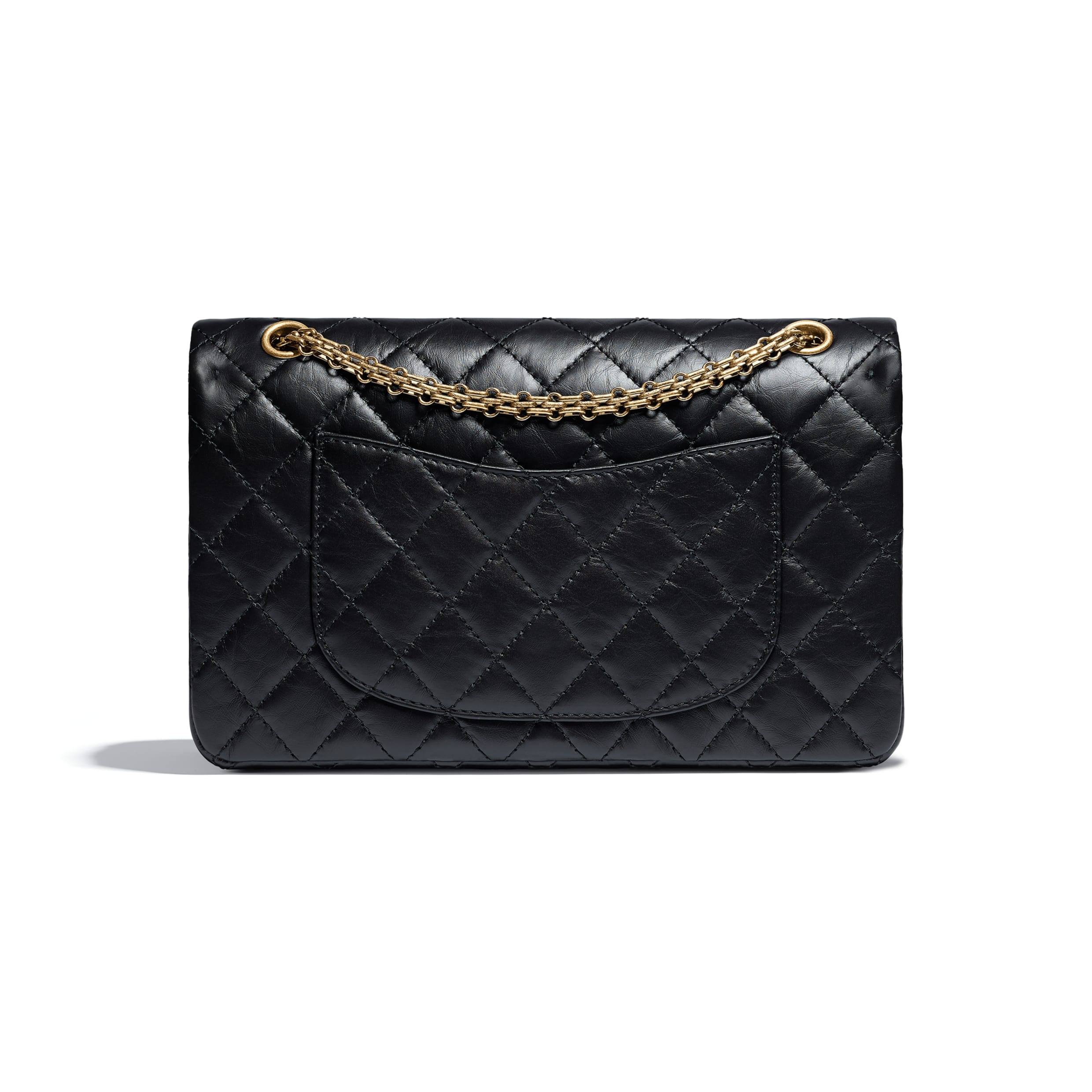 Chanel 2.55 Classic Flap Bag - Authentic Aged Calfskin Leather Handbag in Black | Luxury Designer Purse for Women, Perfect for Work, Evening Events & Everyday Use