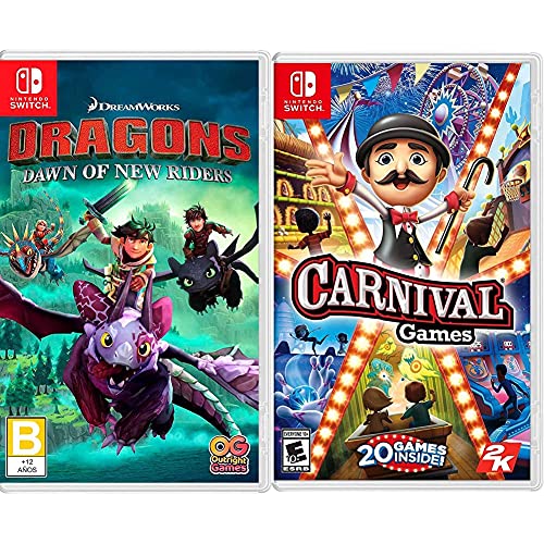 Dragon's Dawn of New Riders - Nintendo Switch Game | Adventure RPG for Kids & Adults | Perfect for Family Game Nights & Travel Entertainment
