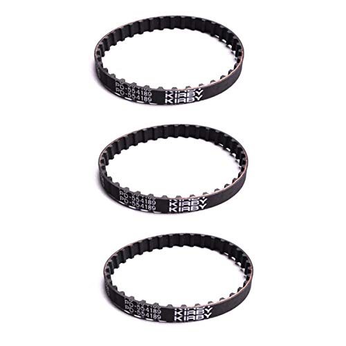 Kirby G Series Upright Vacuum Cleaner Replacement Drive Belt 554189S (3-Pack) - Compatible with Kirby Sentria, Avalir & Heritage Models - Perfect for Home Cleaning & Maintenance