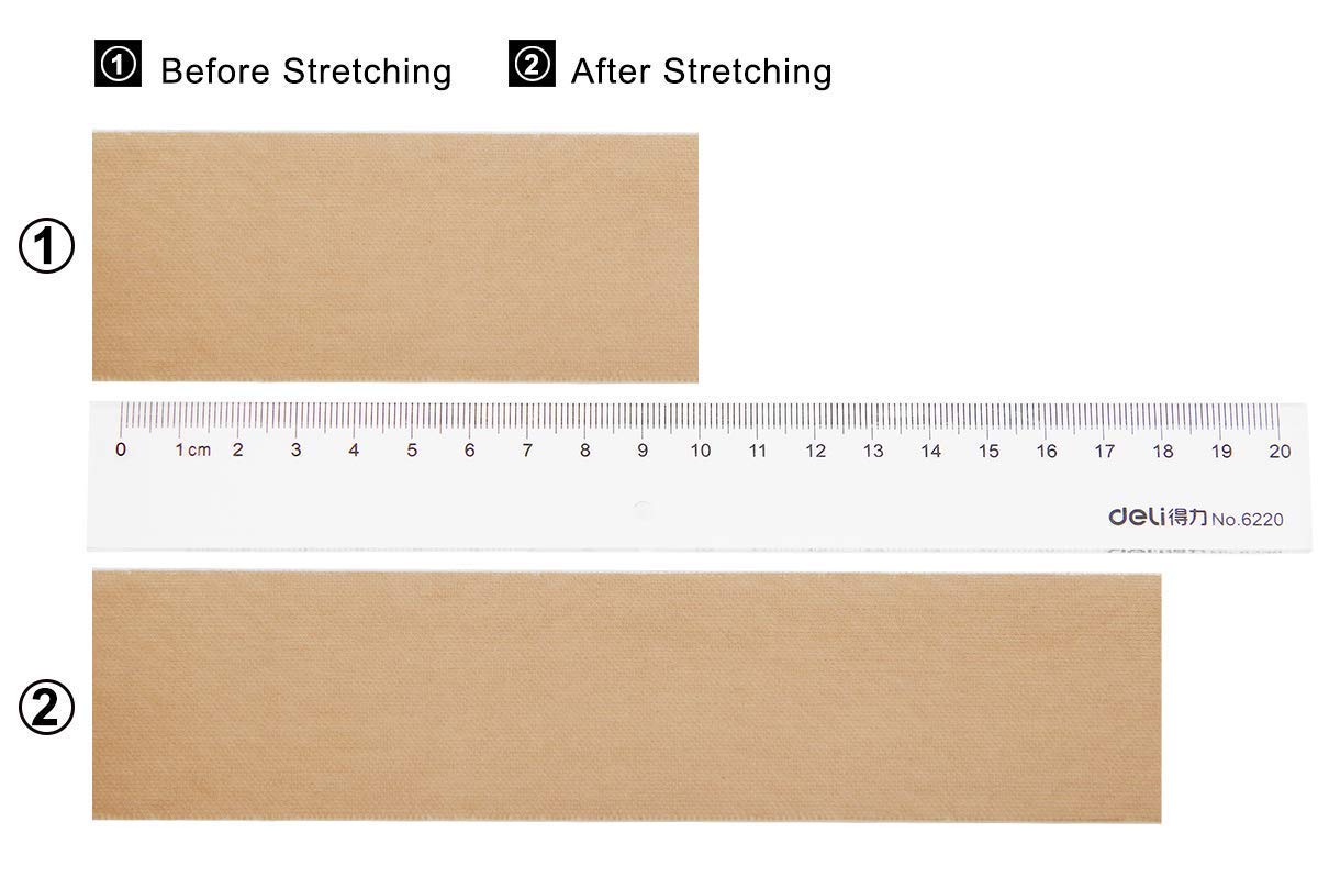 AUPCON Kinesiology Tape - Elastic Therapeutic Sports Tape for Muscle Recovery, Knee, Shoulder & Ankle Support - Hypoallergenic & Breathable Cotton - Ideal for Athletes, Physical Therapy & Post-Workout Recovery