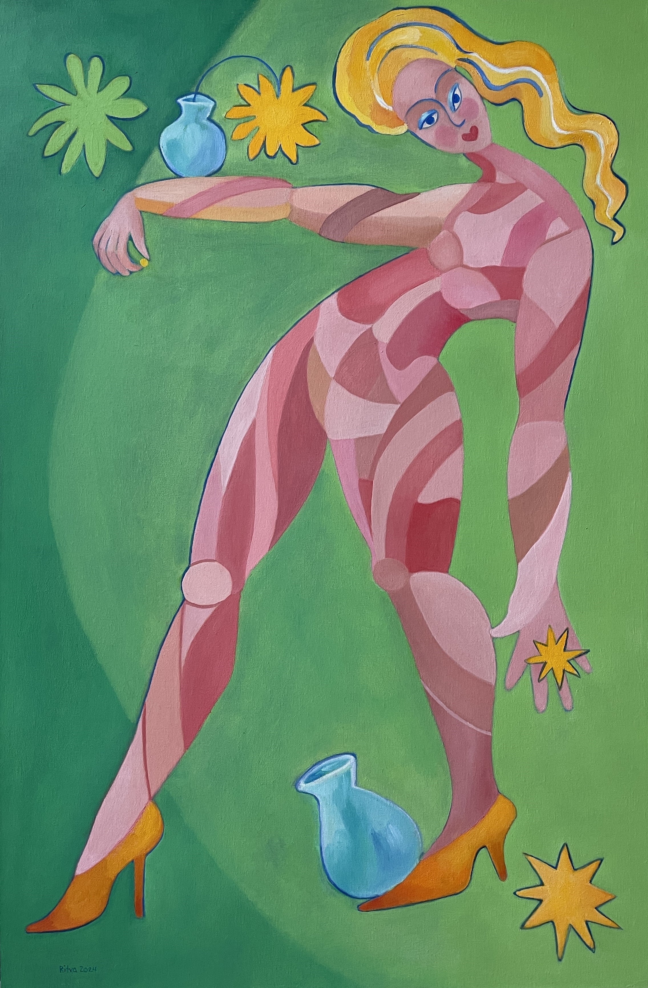 Ritva Kangasperko: When a Star Visits You - Inspirational Art Print for Home Decor & Gift Giving