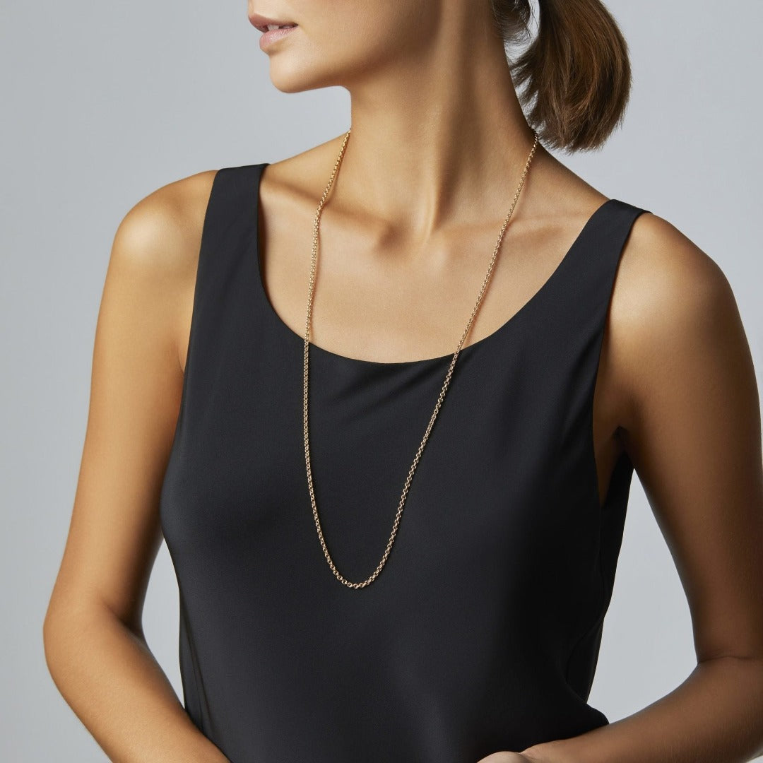 Paul Morelli Meditation Bell Chain Necklace - Handcrafted Sterling Silver Chime Pendant for Mindfulness, Yoga & Spiritual Practice | Perfect Gift for Meditation Enthusiasts
