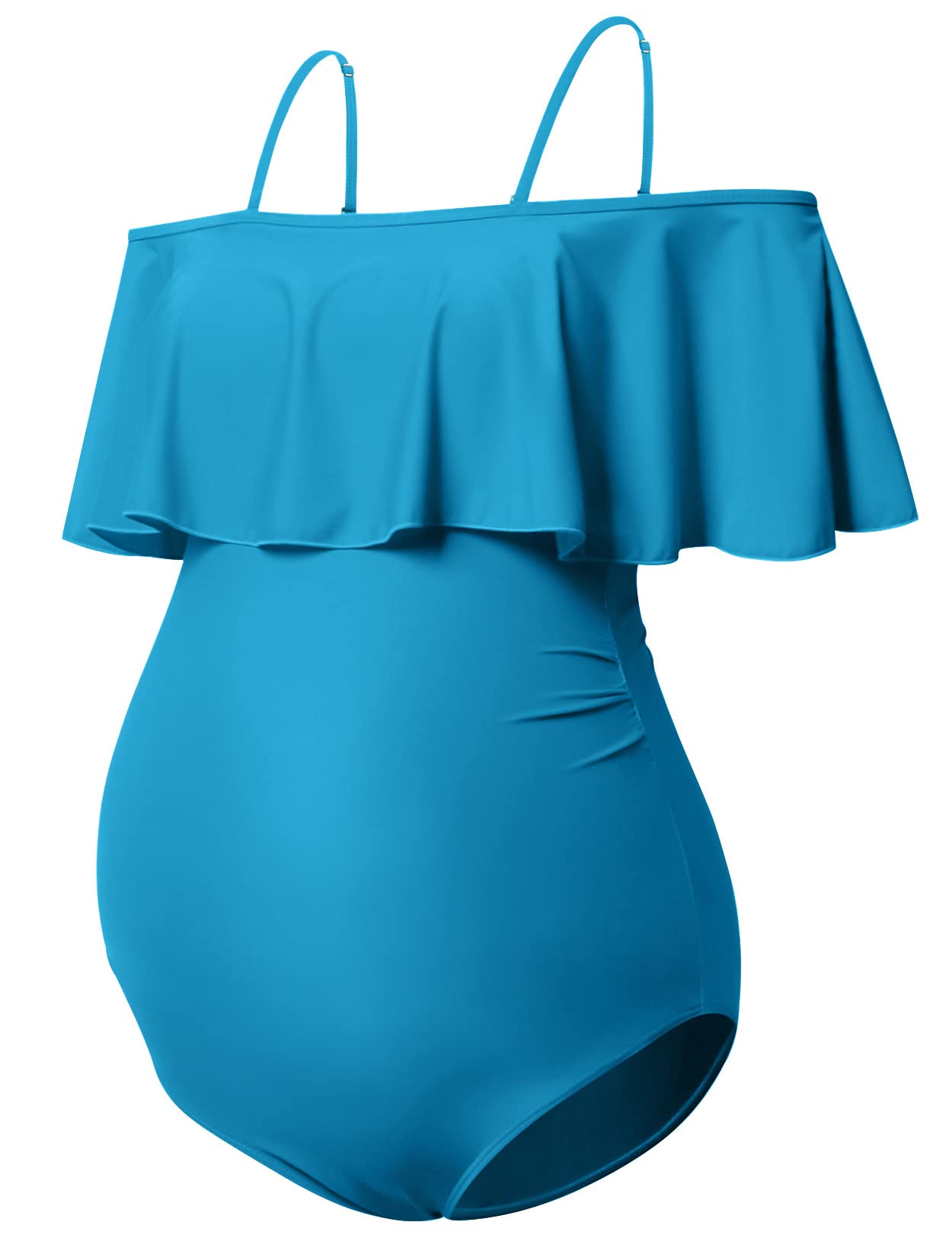 GINKANA Maternity Swimsuits for Women - Comfortable Pregnancy Swimwear, Summer Bikinis & Tankini Tops - Perfect for Beach, Pool & Vacation
