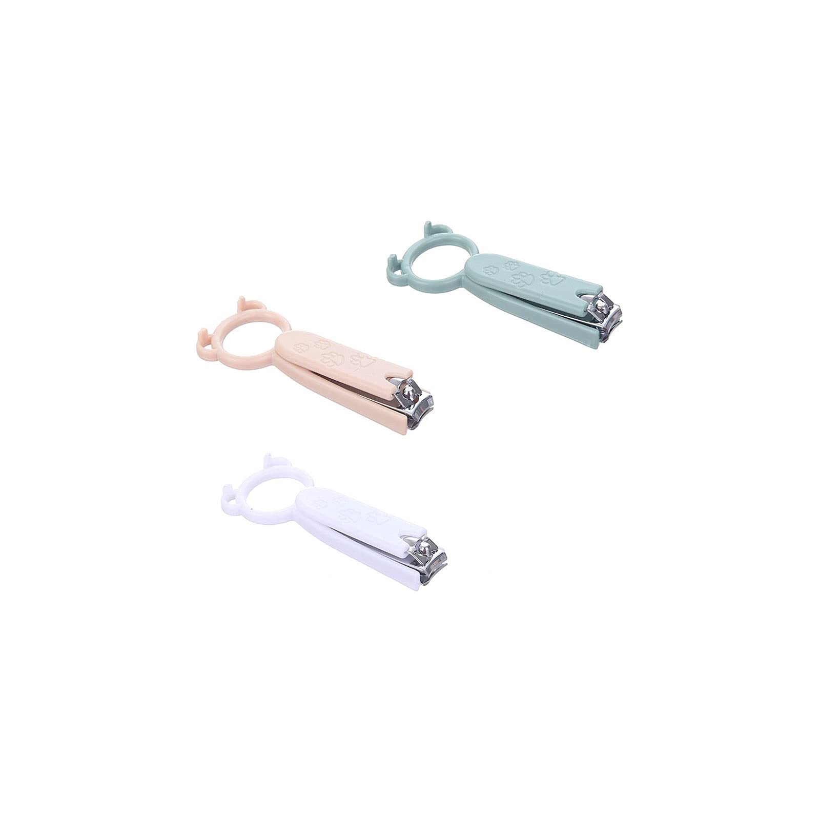 QYTECzjd Multifunctional Toe Nail Clippers with Phone Holder - 1PC Creative Cute Nail Scissors for Men & Women - Perfect for Travel, Home, and Office Use (Random Color)