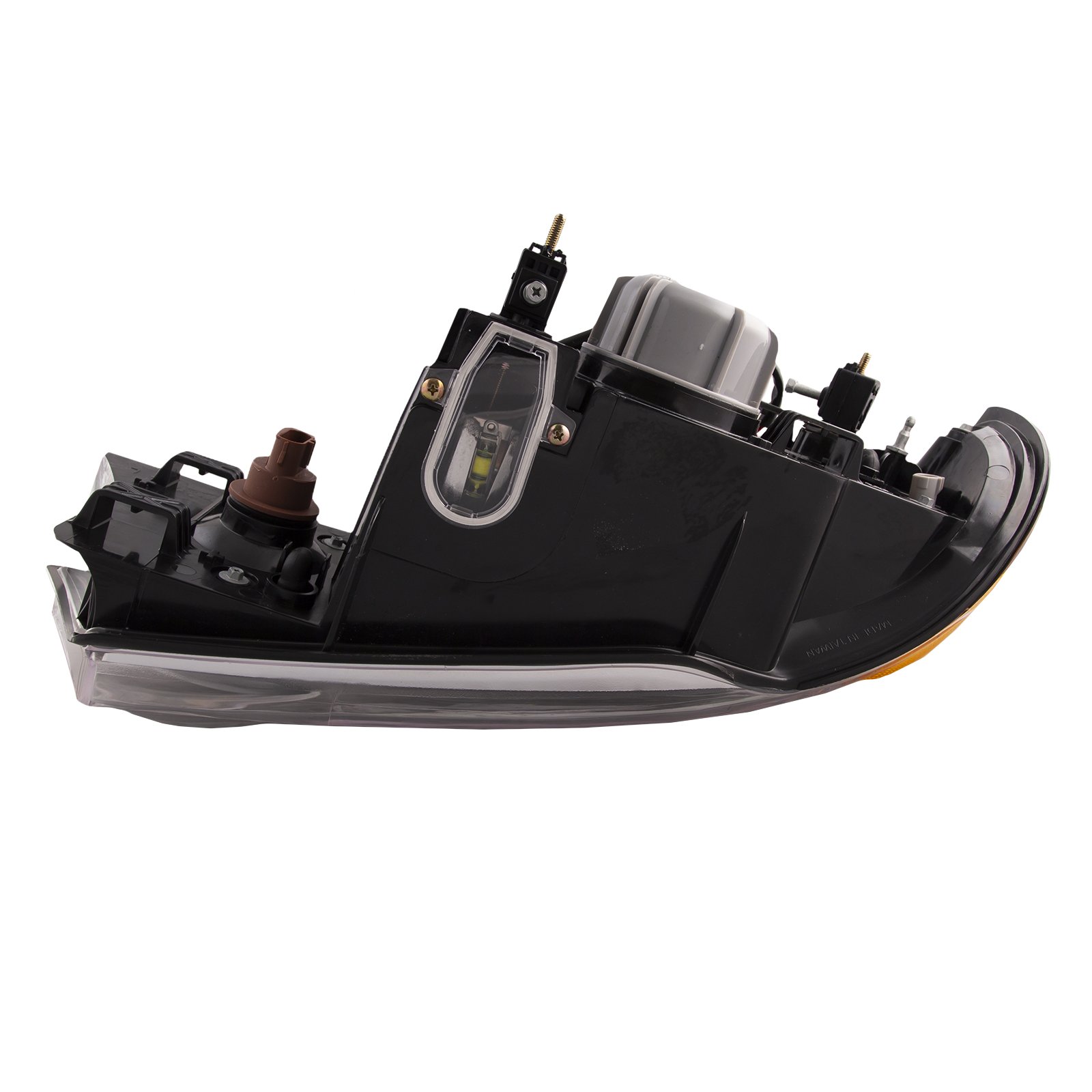 HEADLIGHTSDEPOT Halogen Headlight Assembly Kit - Compatible with Beaver Motor Coach Marquis 2002-2005 Models - Driver & Passenger Side Replacement Headlamps - Perfect for Night Driving, RV Maintenance & Road Trip Safety Upgrades