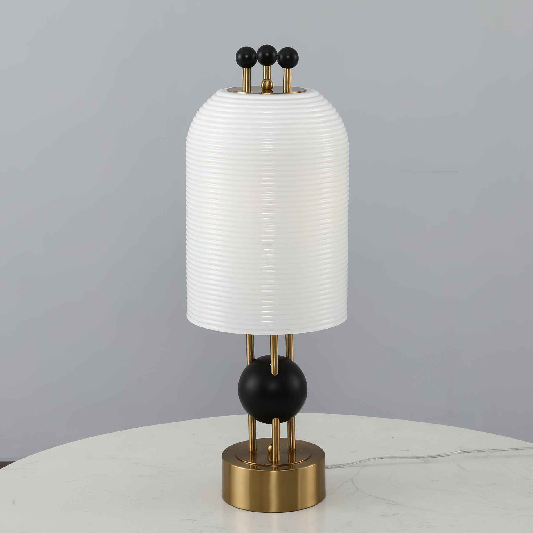 Bertha Table Lamp - Modern LED Desk Light with Adjustable Brightness, Perfect for Home Office, Bedroom, and Reading Nook