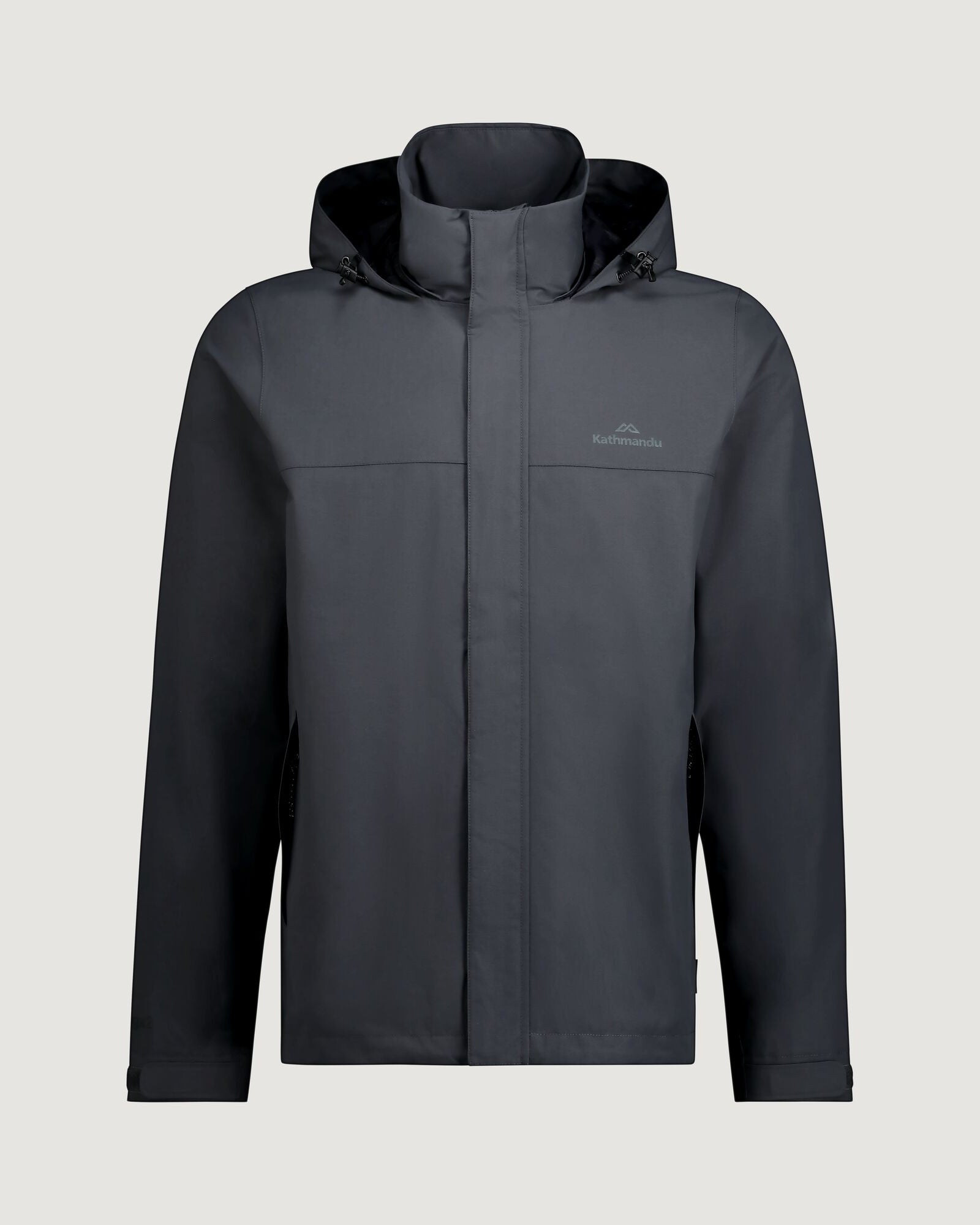 Men's Andulo 2-Layer Waterproof Rain Jacket for Outdoor Activities - Night Black | Hiking, Camping & Commuting Protection