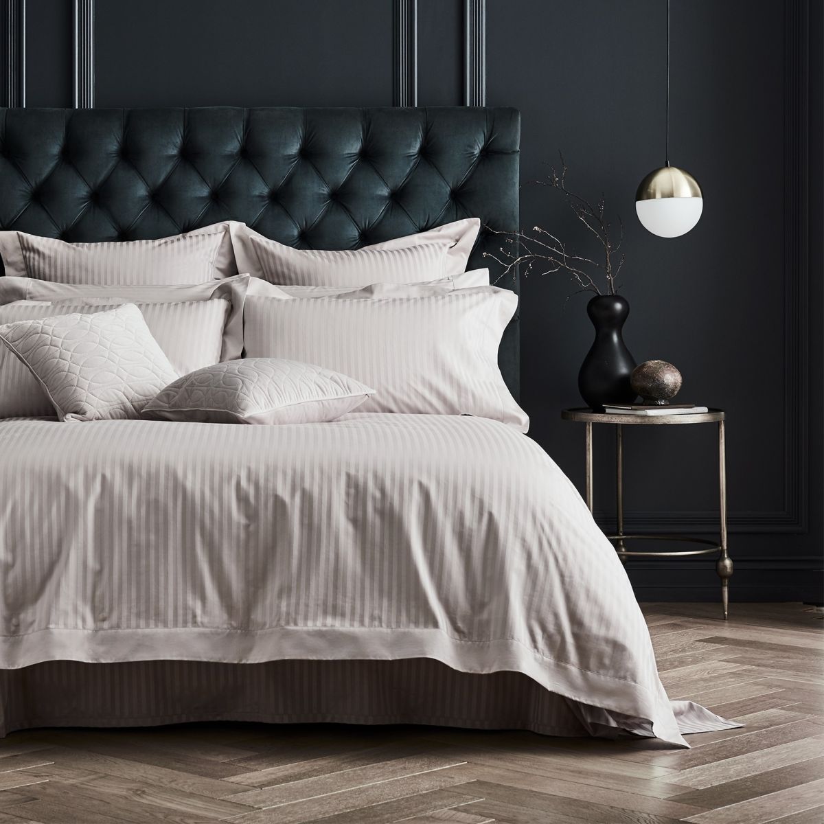Premium 1200 Thread Count Millennia DRIFTWOOD Quilt Cover Set by Sheridan - Luxury Bedding for Master Bedrooms & Guest Rooms