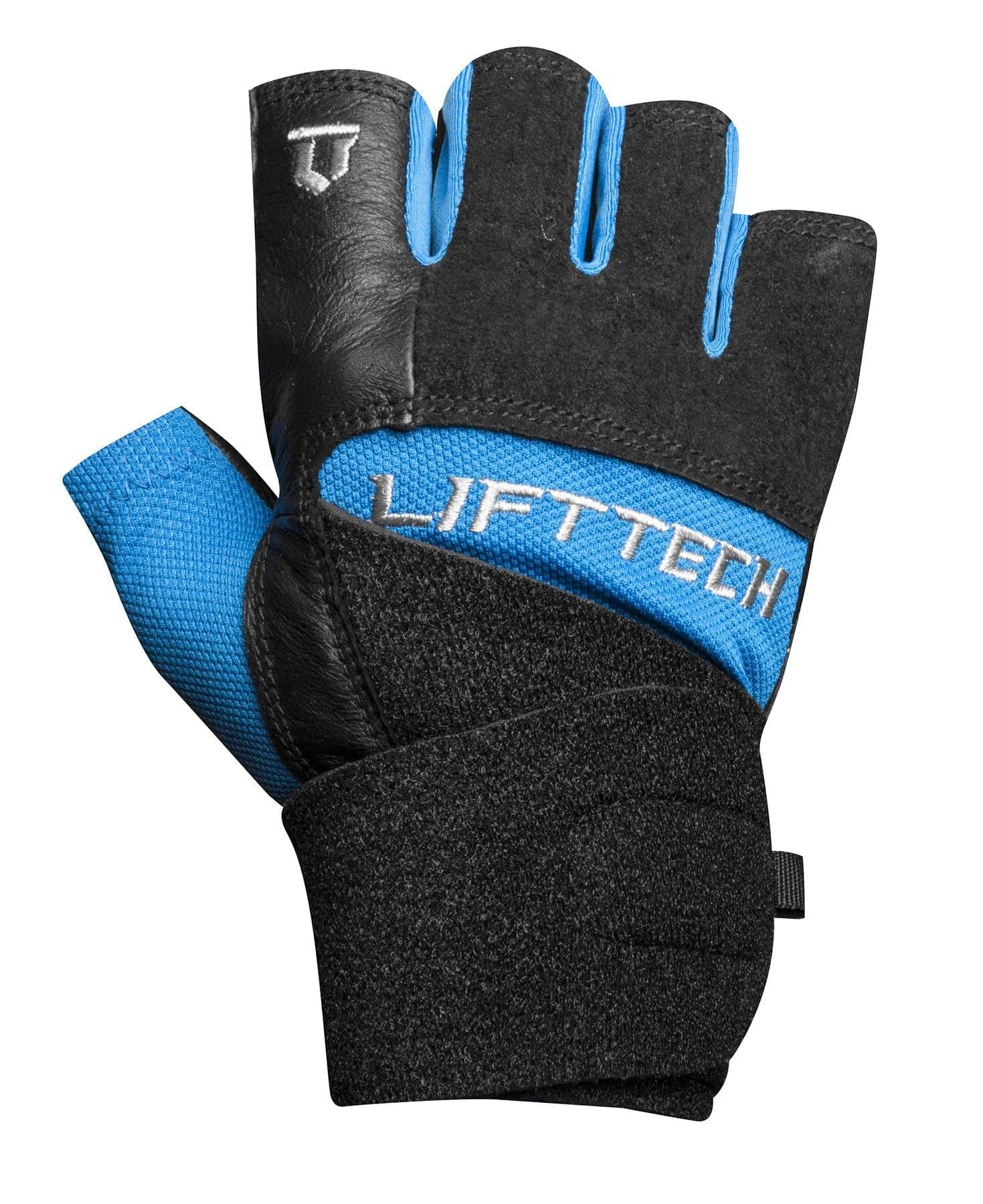 Lift Tech Fitness Men's Elite Wrist Support Gloves for Weightlifting & Cross Training - Perfect for Gym Workouts & Strength Training