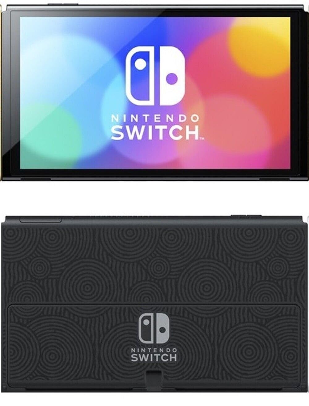 Original Replacement OLED Black Tablet for Nintendo Switch OLED Console (Bulk Packaging) | Renewed | Perfect for Gaming, Travel & Home Entertainment