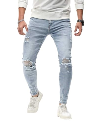 Light Blue Ripped 2