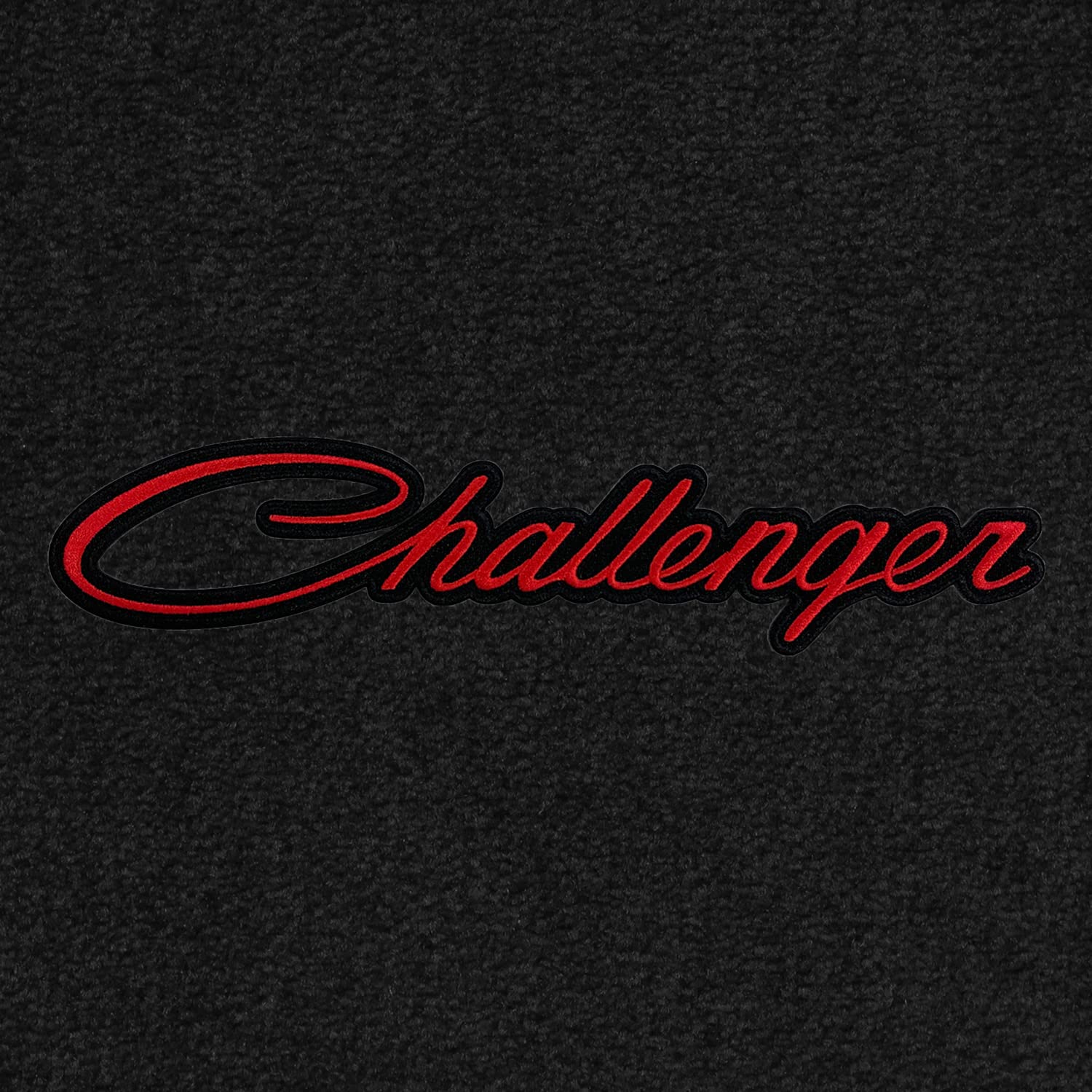 Premium Custom-Fit Carpet Floor Mats for 2011 Dodge Challenger RWD (Charcoal) - Luxury Car Floor Liners with Challenger Script Logo | Perfect for Daily Driving & Road Trips