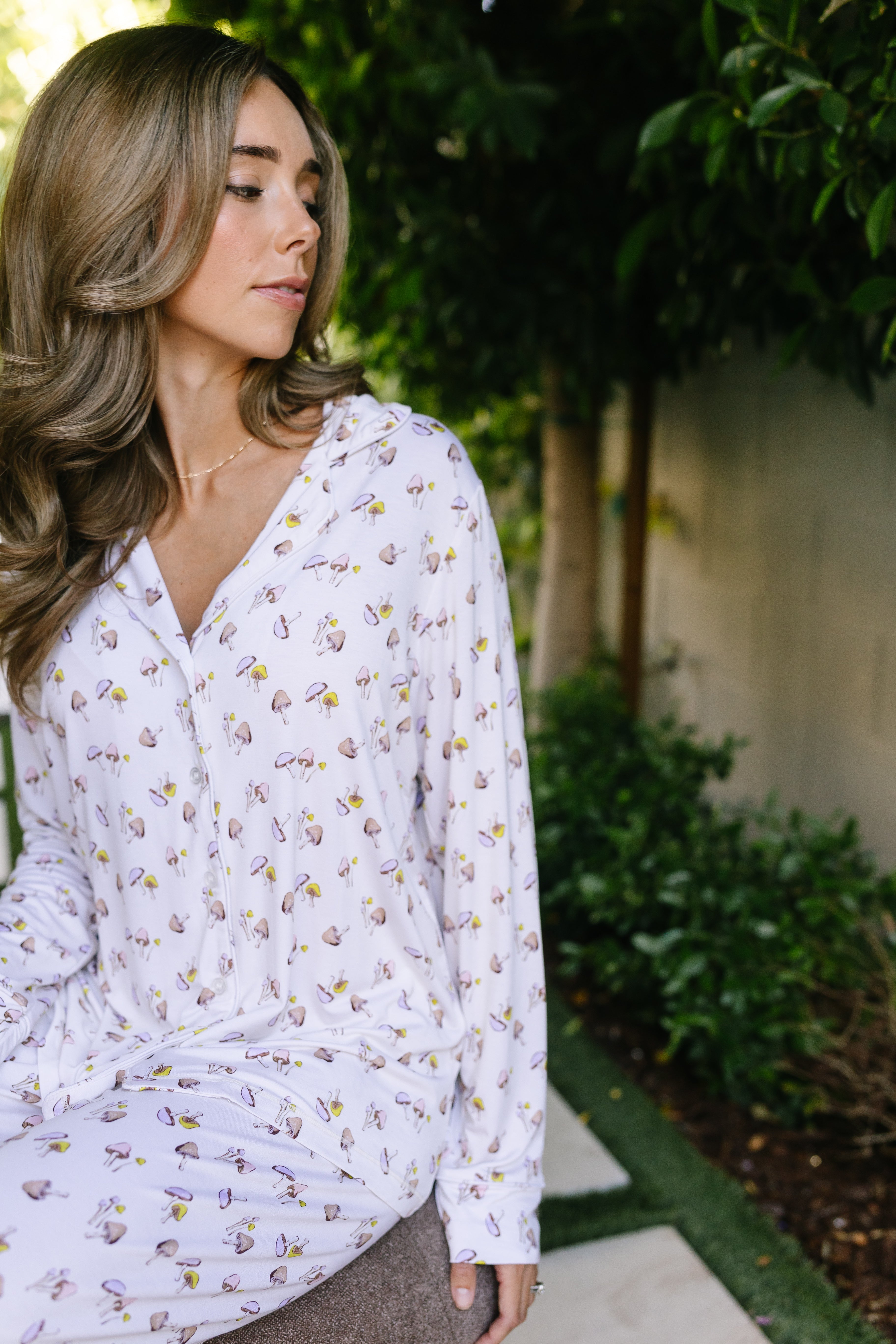 Deja Vu Women's Pajama Set - Soft Cotton Sleepwear for Women, Comfy Loungewear for Relaxing at Home or Sleepovers