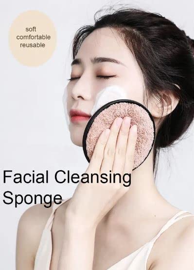 5Pcs Small Beauty Blender Sponge Set - Soft Makeup Sponge for Foundation, Cream & Powder Blending - Includes 1 Makeup Remover Pad - Perfect for Daily Makeup Application & Travel Beauty Essentials