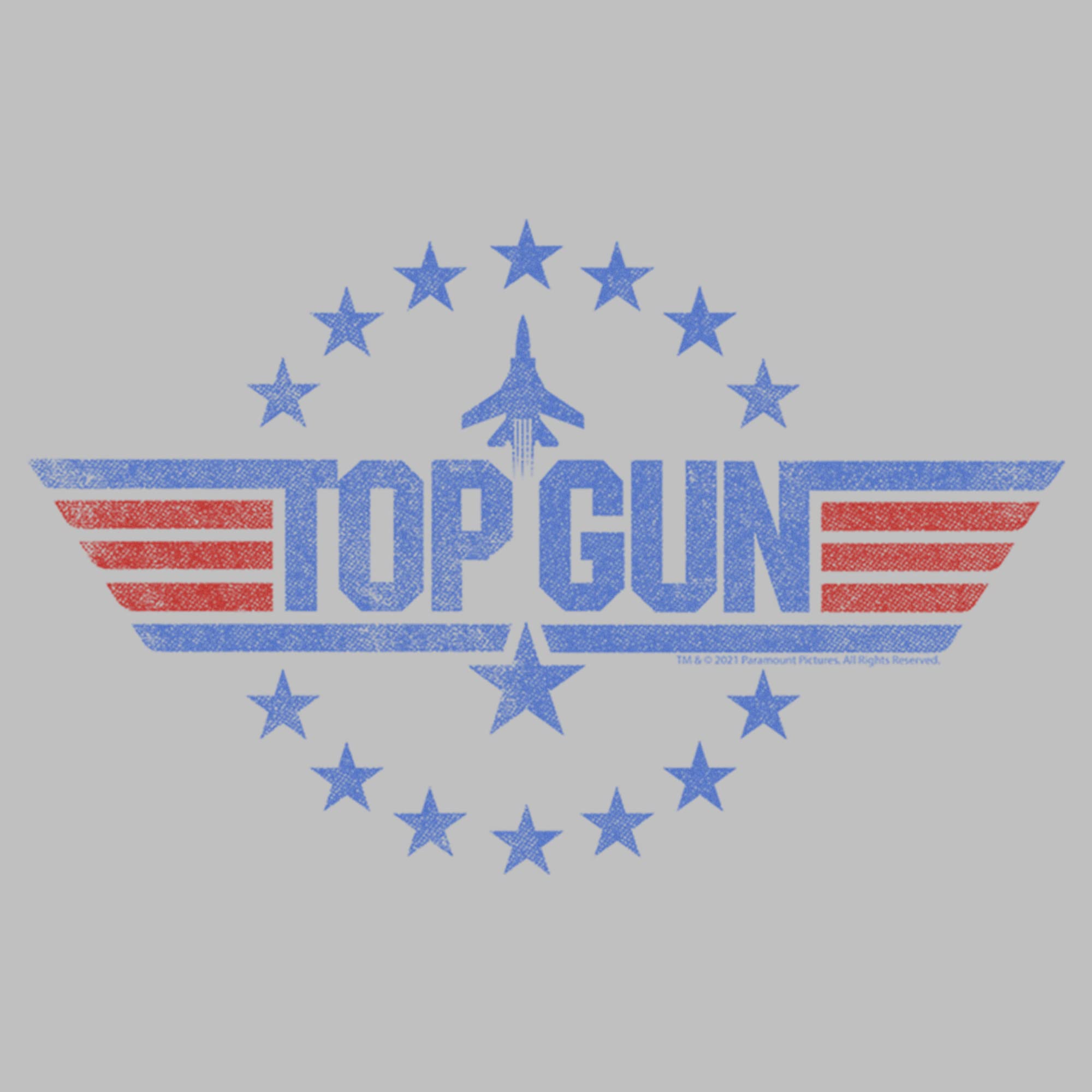 Top Gun Circle of Stars Logo Women's T-Shirt - Casual Graphic Tee for Movie Fans, Streetwear & Everyday Outfits