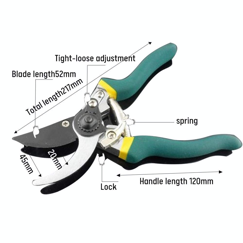 Telescopic Pruning Shears for Fruit Trees - Extendable Garden Shears with Elbow Branch Cutter - Heavy Duty Flower & Tree Trimming Scissors - Perfect for Gardening, Landscaping & Orchard Maintenance