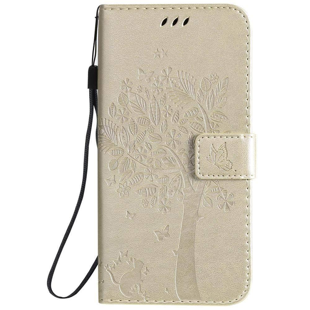 Sunjolly Tree Galaxy S20 FE Lite Flip Wallet Case with Card Holder - Slim Protective Cover for Everyday Use & Travel