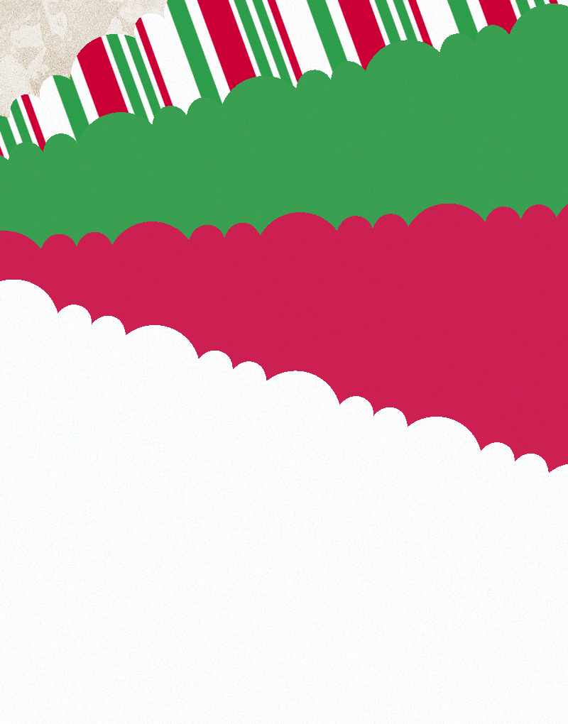 Festive Holiday Stripe Scalloped Tissue Paper - 50 Sheets for Gift Wrapping, Party Decorations & Craft Projects | Christmas, Birthday, Wedding & DIY Scrapbooking Supplies