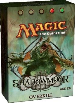 Wizards of the Coast Magic: The Gathering Shadowmoor Overkill Theme Deck - Sealed MTG Card Deck for Collectors & Players | Perfect for Tournaments & Casual Gaming