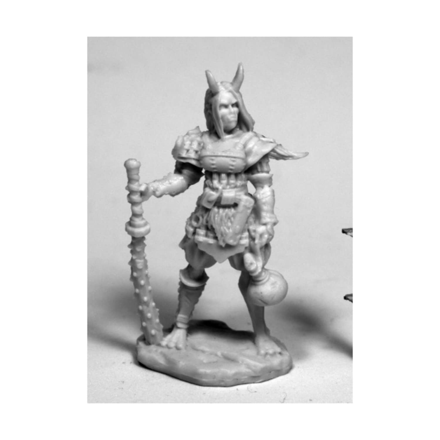 Reaper Miniatures Female Oni #77486 - Unpainted Plastic Mini Figure for Tabletop RPG, Dungeons & Dragons, Wargaming & Collectors - Perfect for Painting & Customizing