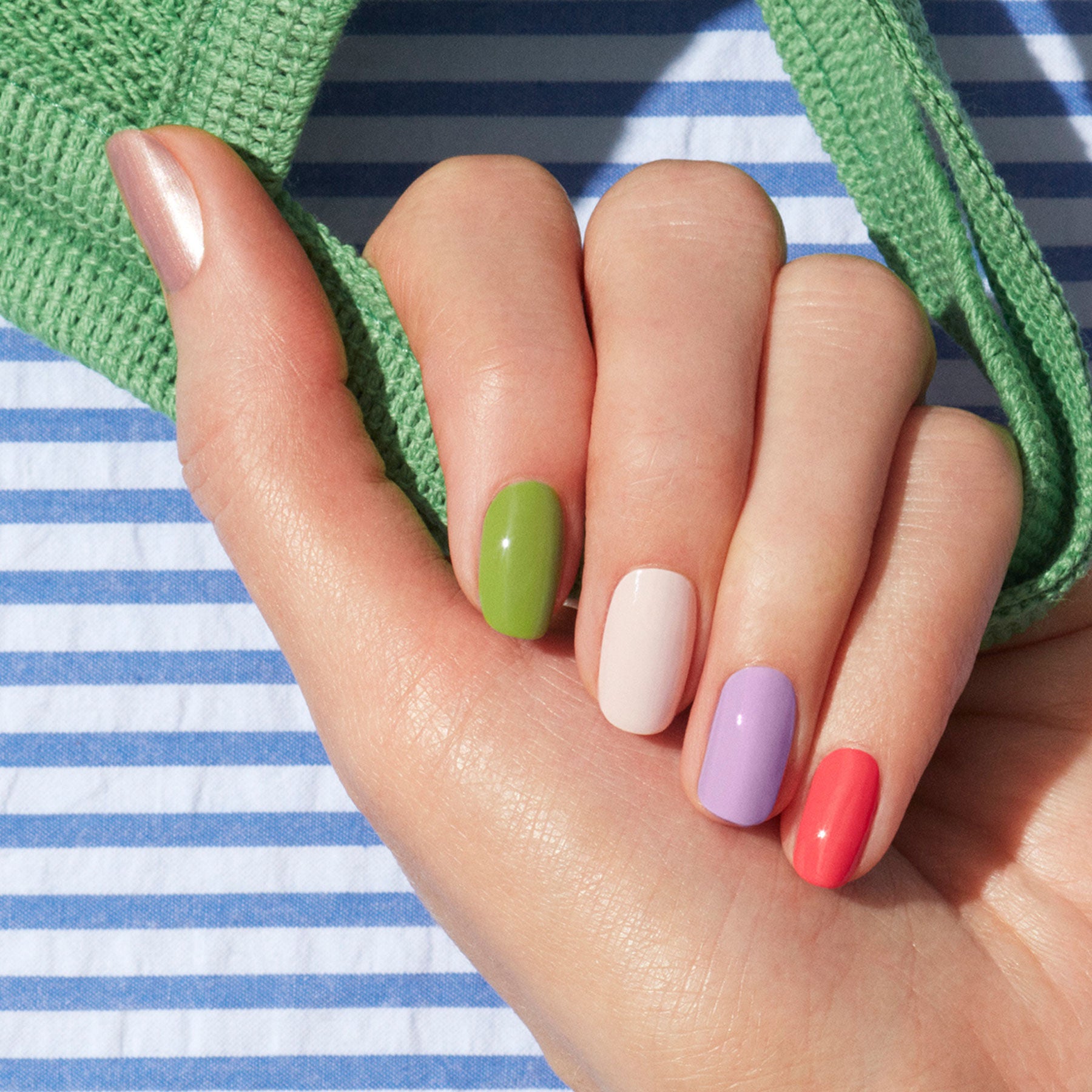 Organic Green Nail Polish - Vegan, Non-Toxic & Cruelty-Free - Perfect for Manicures, Pedicures & At-Home Nail Care