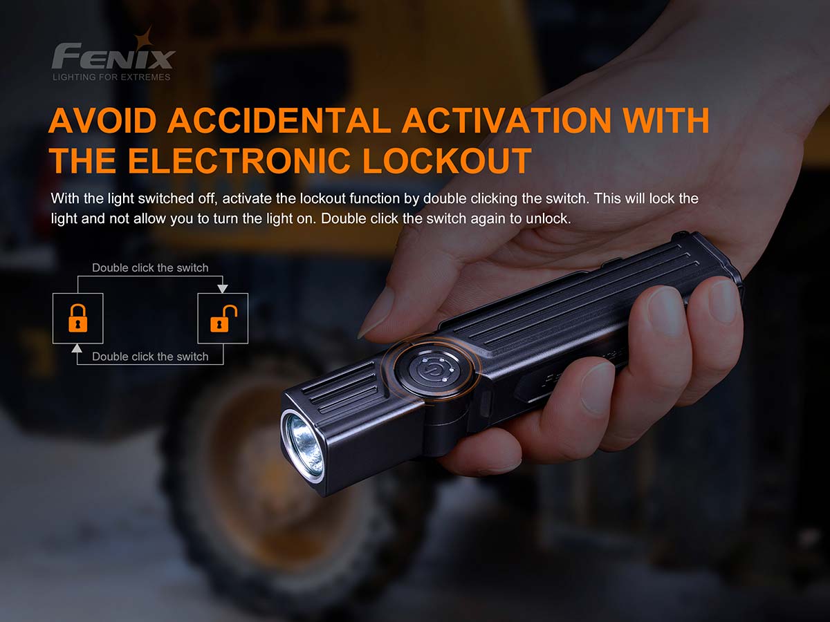 Fenix WT25R Rechargeable Adjustable Headlamp - Bright LED Headlight for Camping, Hiking, Running & Outdoor Adventures