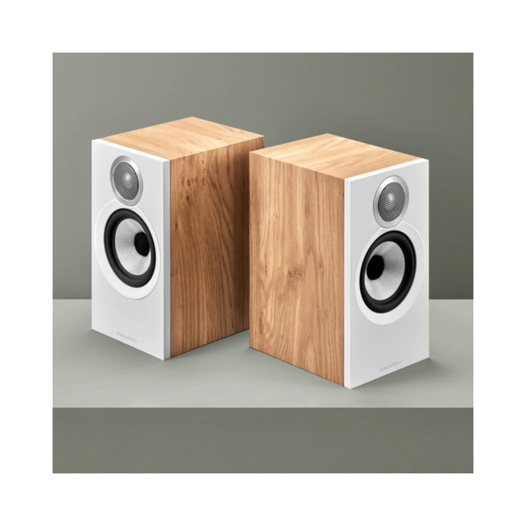 B&W 607 S3 Bookshelf Speakers (Pair) - B-Stock - Premium Home Audio for Music & Movies